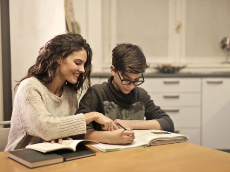 Students learning